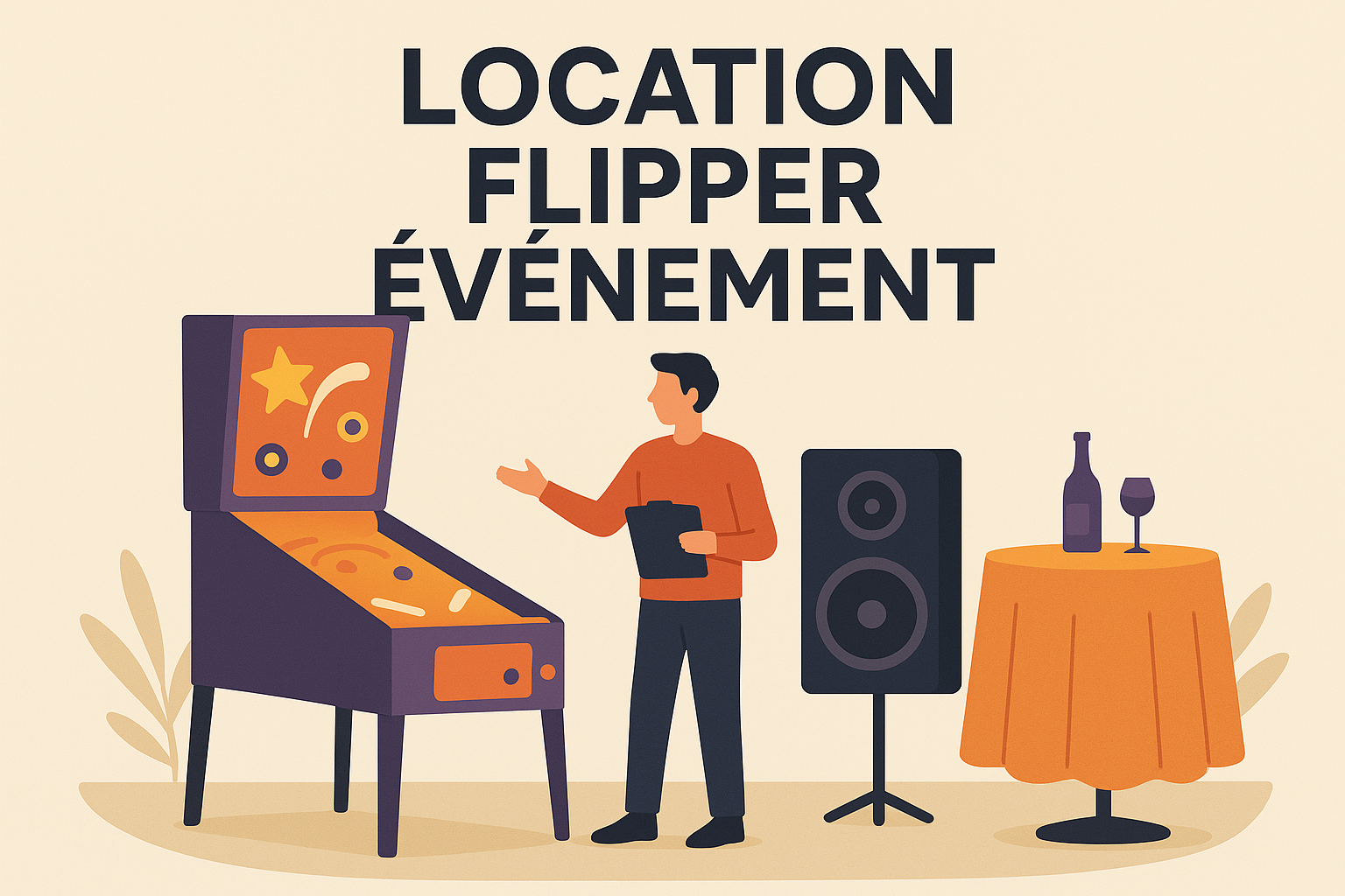Location de flippers pour événements en Vendée
